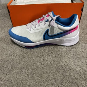 Nike Air ZM Infinity Tour Next% NRG Live to Play White Blk aurora Blue Men's 14